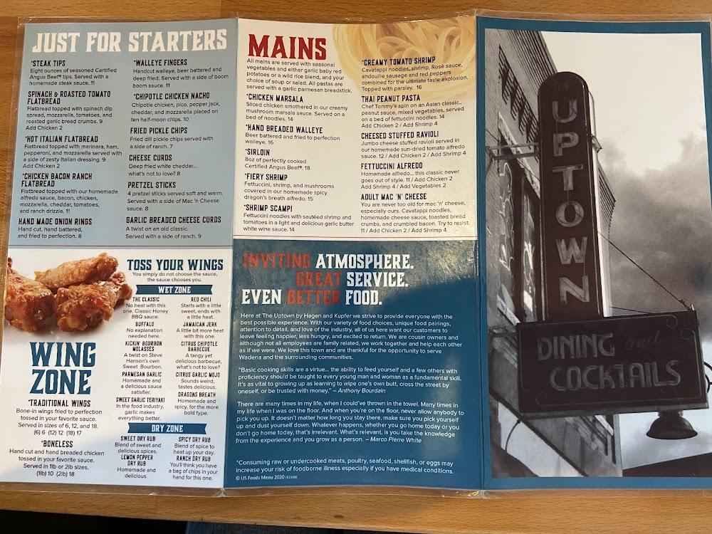 Uptown Menu image 2